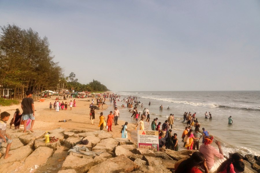 If it is summer, It has to be awesome beach view – Snehatheeram beach